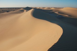 Las dunas de Abu Maharrik