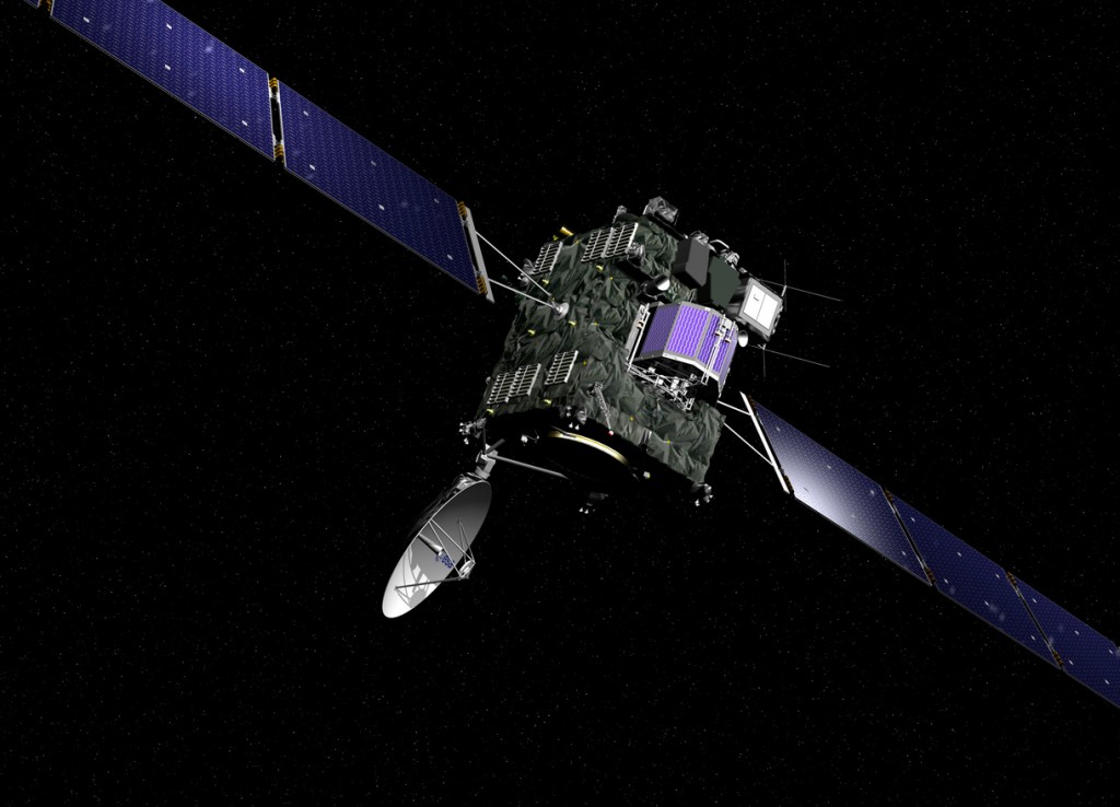 la nave principal de esta misión lanzada en 2004 desde la Guayana francesa con un cohete Arianne 5G. IMAGEN: ESA.