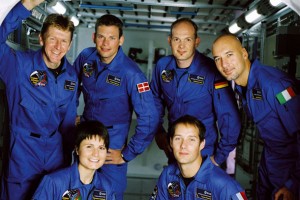 Los seis nuevos astronautas.