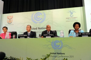 Apertura de COP17/CMP7. Foto: Unati Ngamntwini