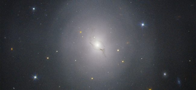 A gravitational wave source located in the NGC 4993 galaxy about 130 million light years from Earth.