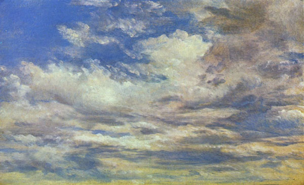 Estudi de núvols (1821). John Constable. © Royal Academy of Arts, Londres