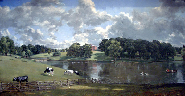 “Wivenhoe Park, Essex” (1816). John Constable. © National Gallery of Art, Washington, DC.